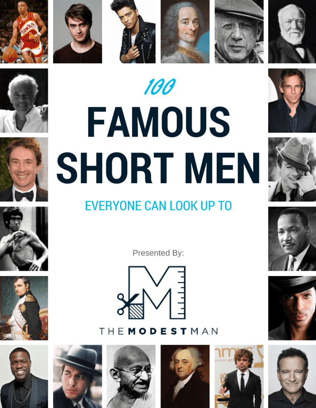 100 Famous Short Men By Height