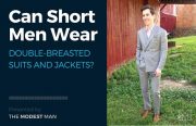 Can Short Men Wear Double-Breasted Suits?