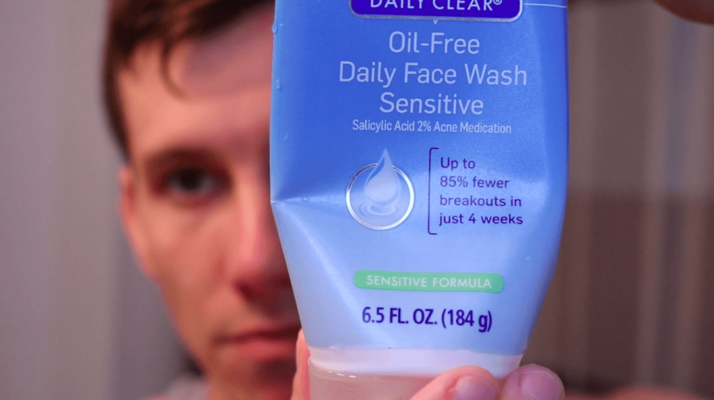Daily acne fighting face cleanser