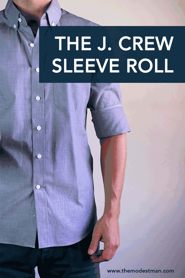 How to Roll Up Shirt Sleeves: Dress Shirts, T-Shirts & More