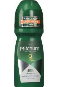 Mitchum unscented roll on