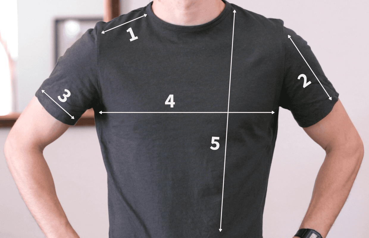 How A Man S T Shirt Should Fit Visual Guide The Modest Man