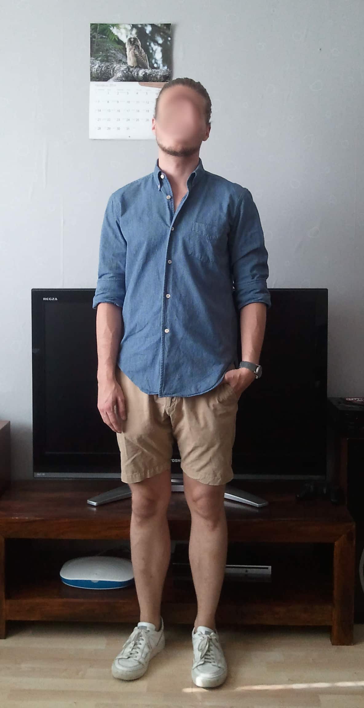 how short should shorts be??? #shortguystyletips #mensfashion #sgfashi