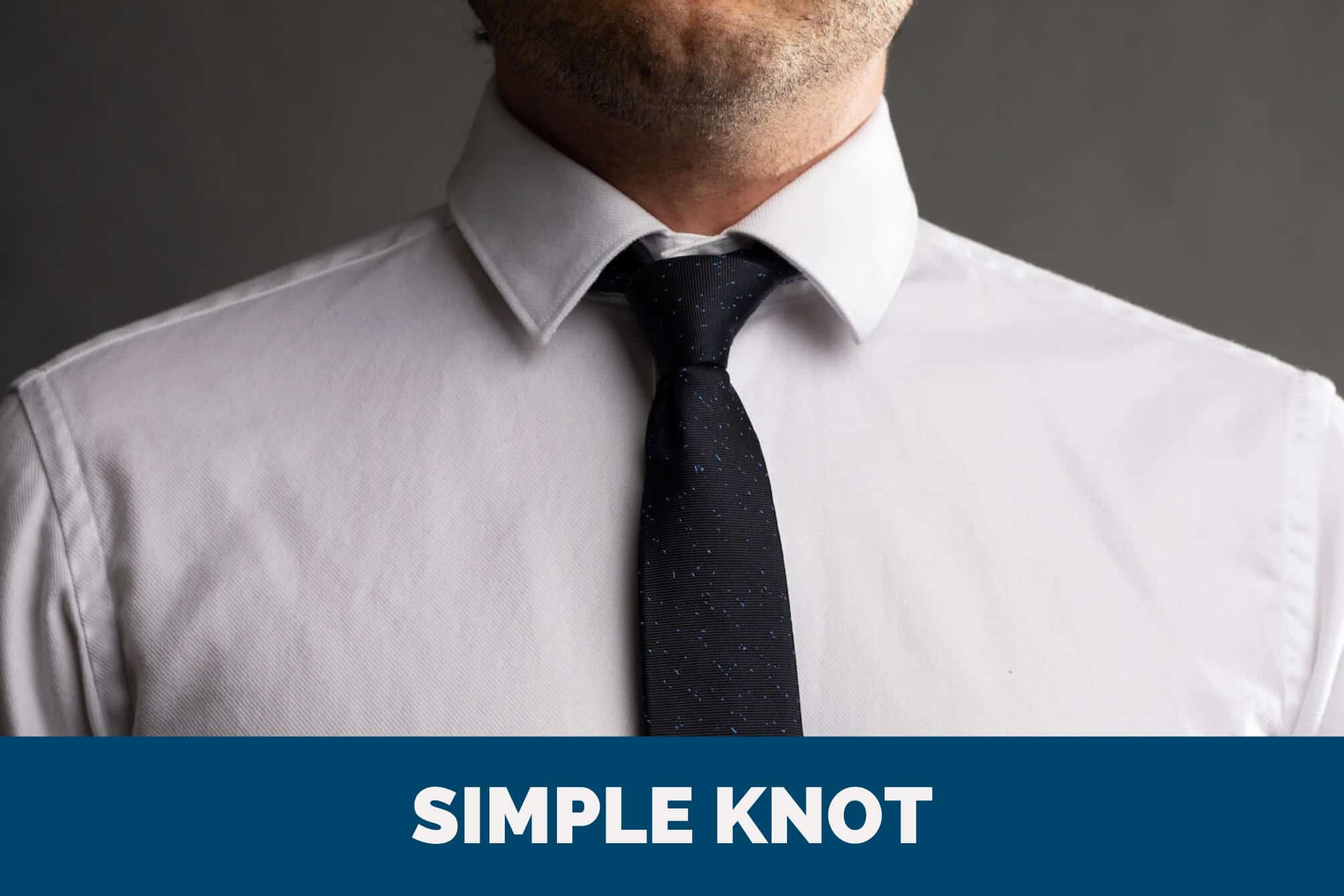 How to Tie a Simple Tie Knot (a.k.a., Oriental Knot) - The Modest Man