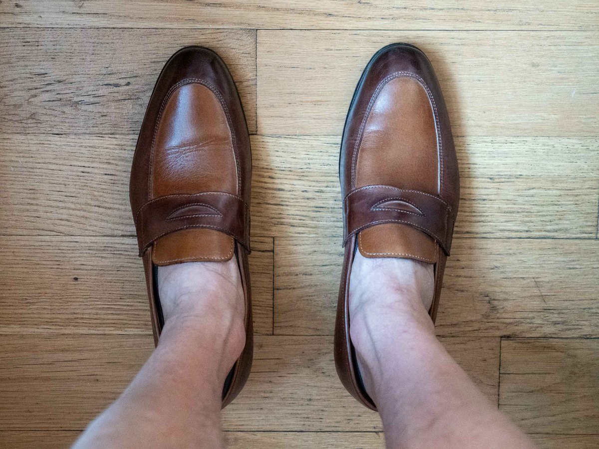 Invisasox in loafers