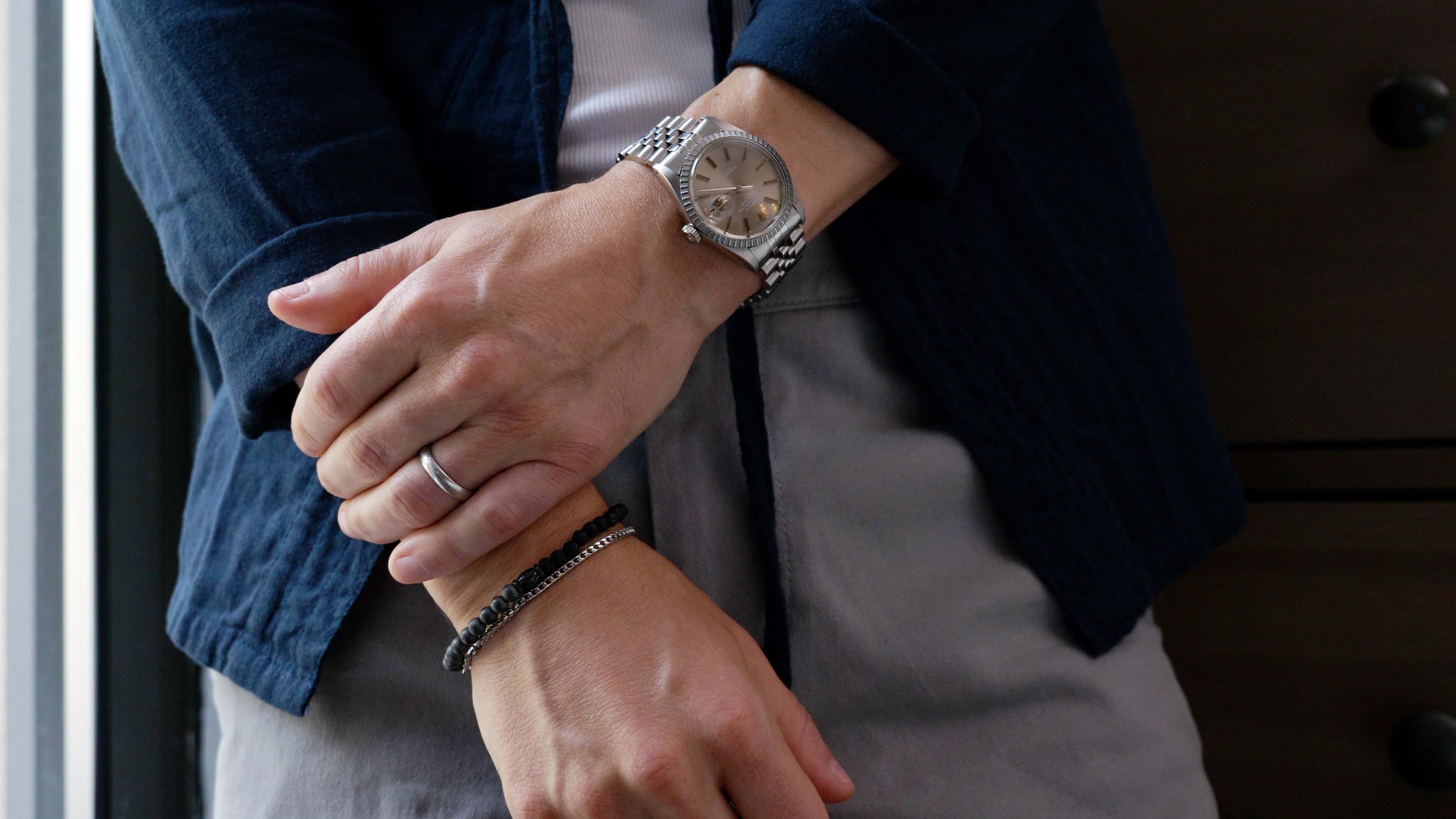 Used Rolex Luxury Bracelet and Swiss Watch Stacks