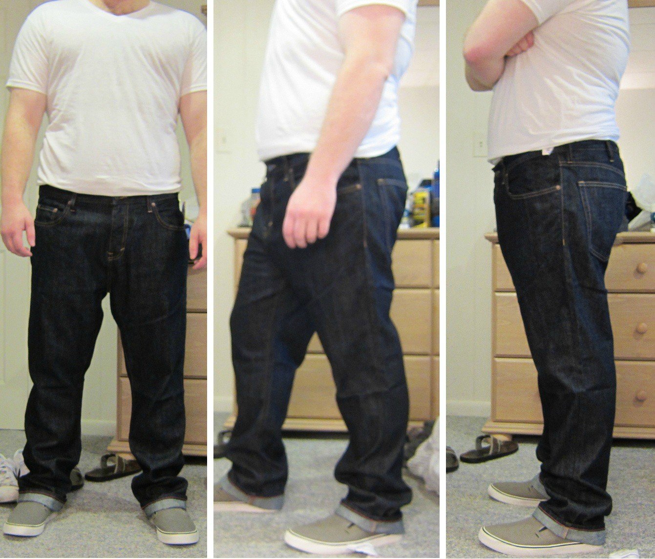 skinny pants for fat guys