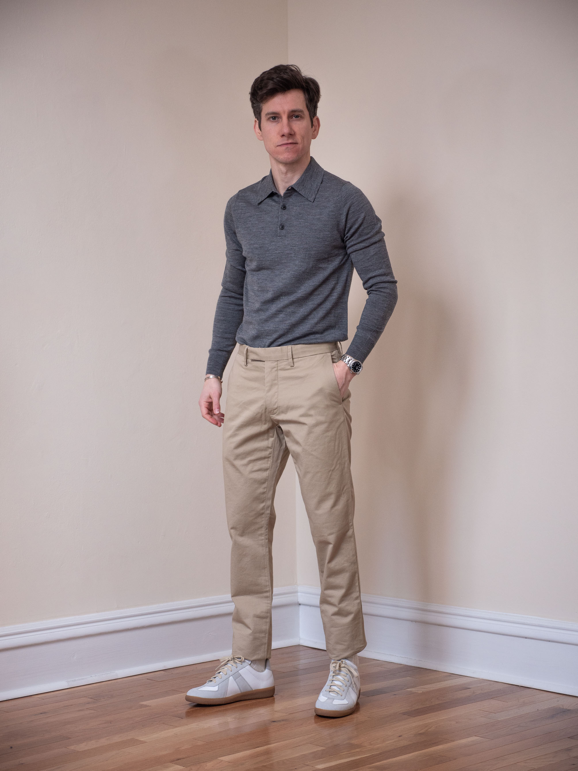 mens khakis outfit