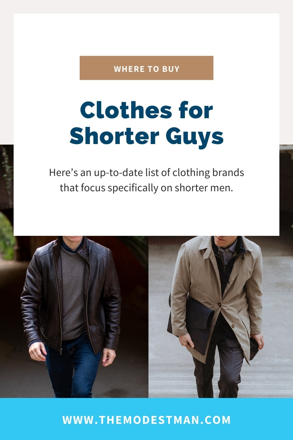9 Style Tips for Shorter Guys - Proper Cloth Help