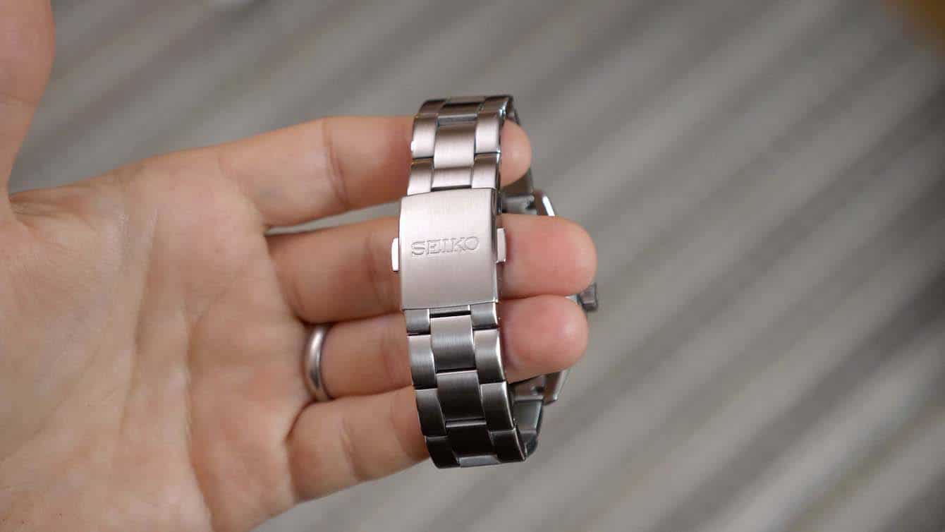 Vintage  Rare Midsize Luxury 17mm steel jubilee style watch bracelet  divers band Rolex style ref 63310