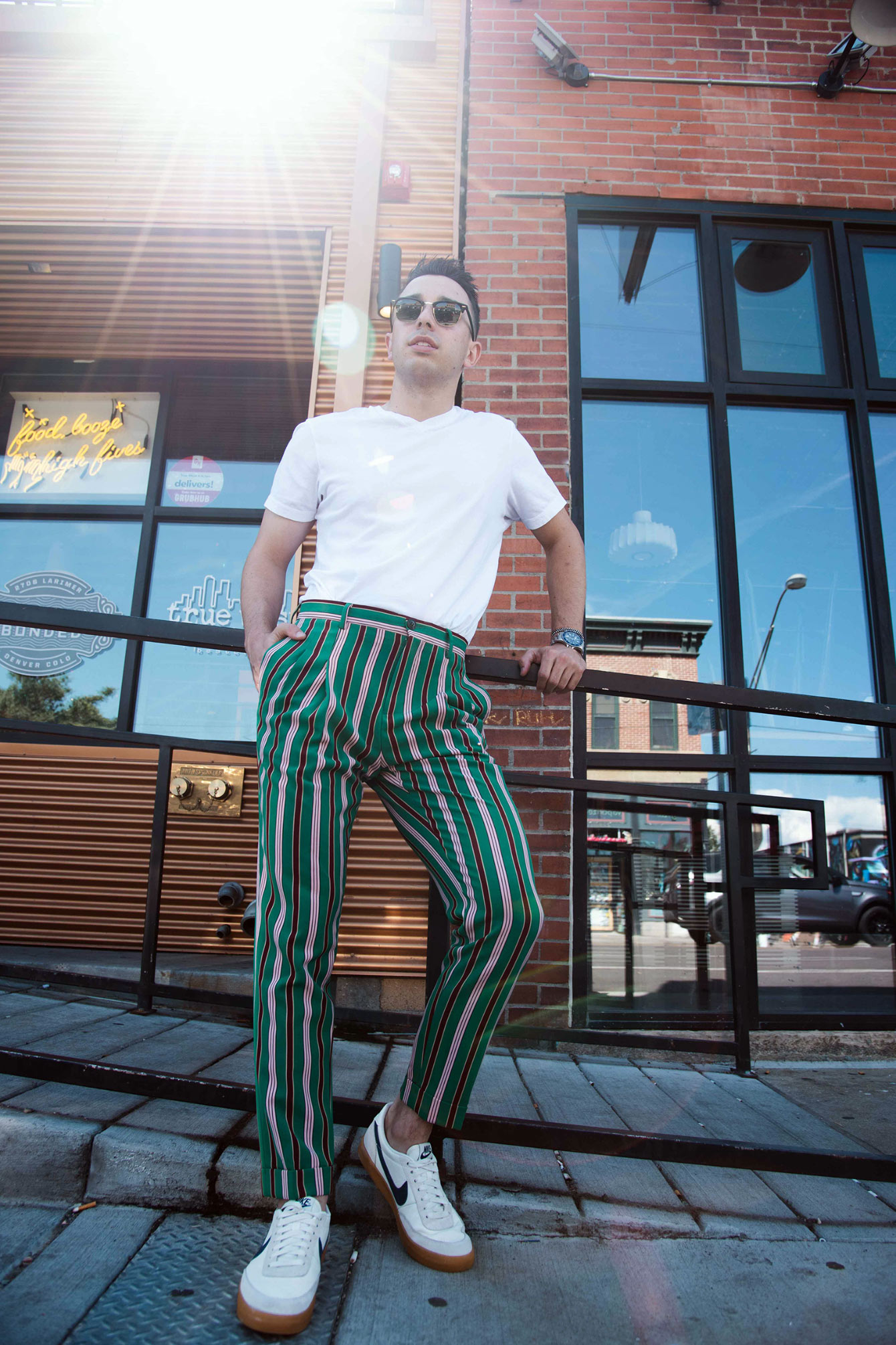 5 WAYS TO STYLE SIDE STRIPED PANTS  SUMMER ALBARCHA