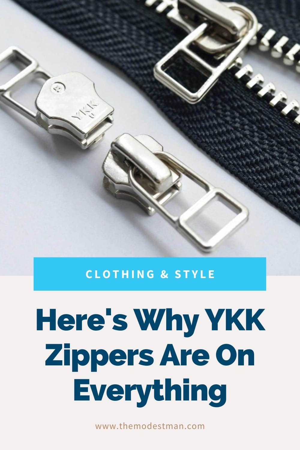Here's Why YKK Zippers Are On Everything - The Modest Man