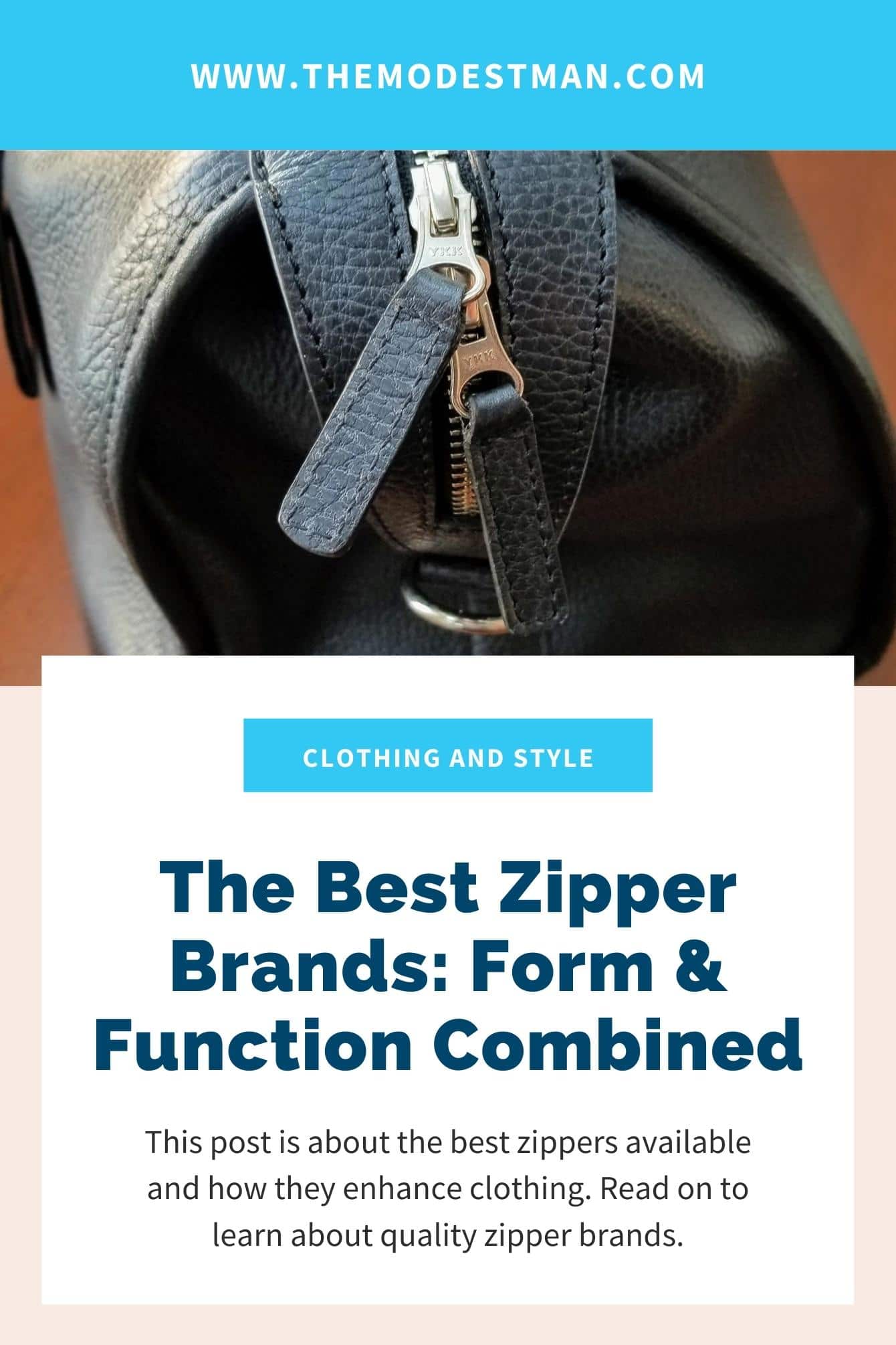 The Best Zipper Brands: Form & Function Combined