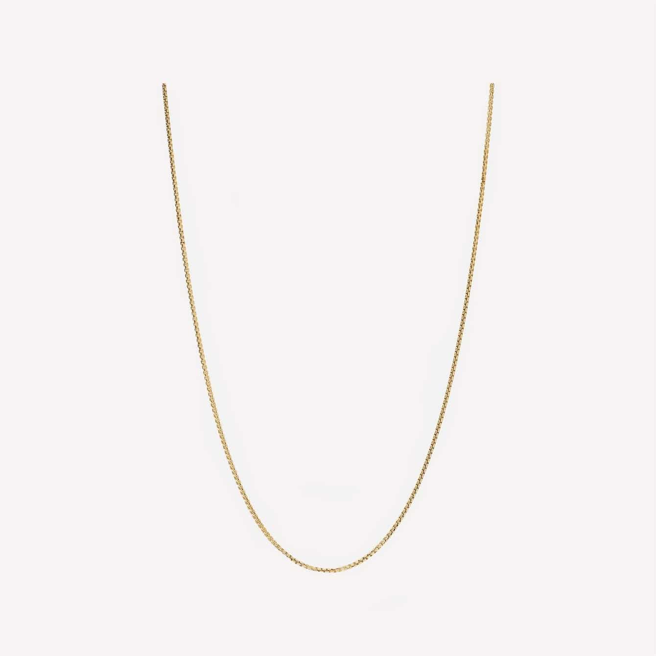 LV Volt Curb Chain Necklace, Yellow Gold - Categories