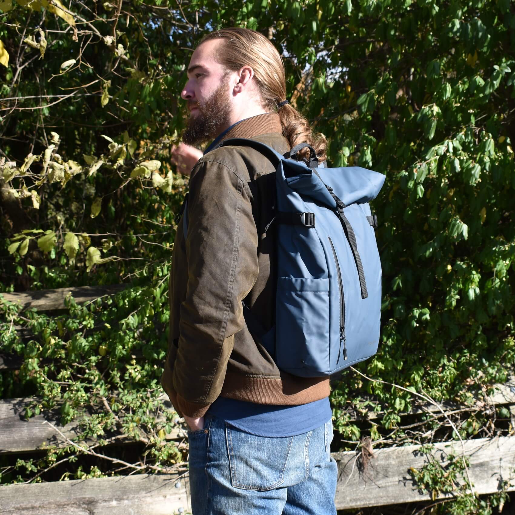 Stubble & Co - The Roll Top Backpack - Review 2024 - DIVEIN