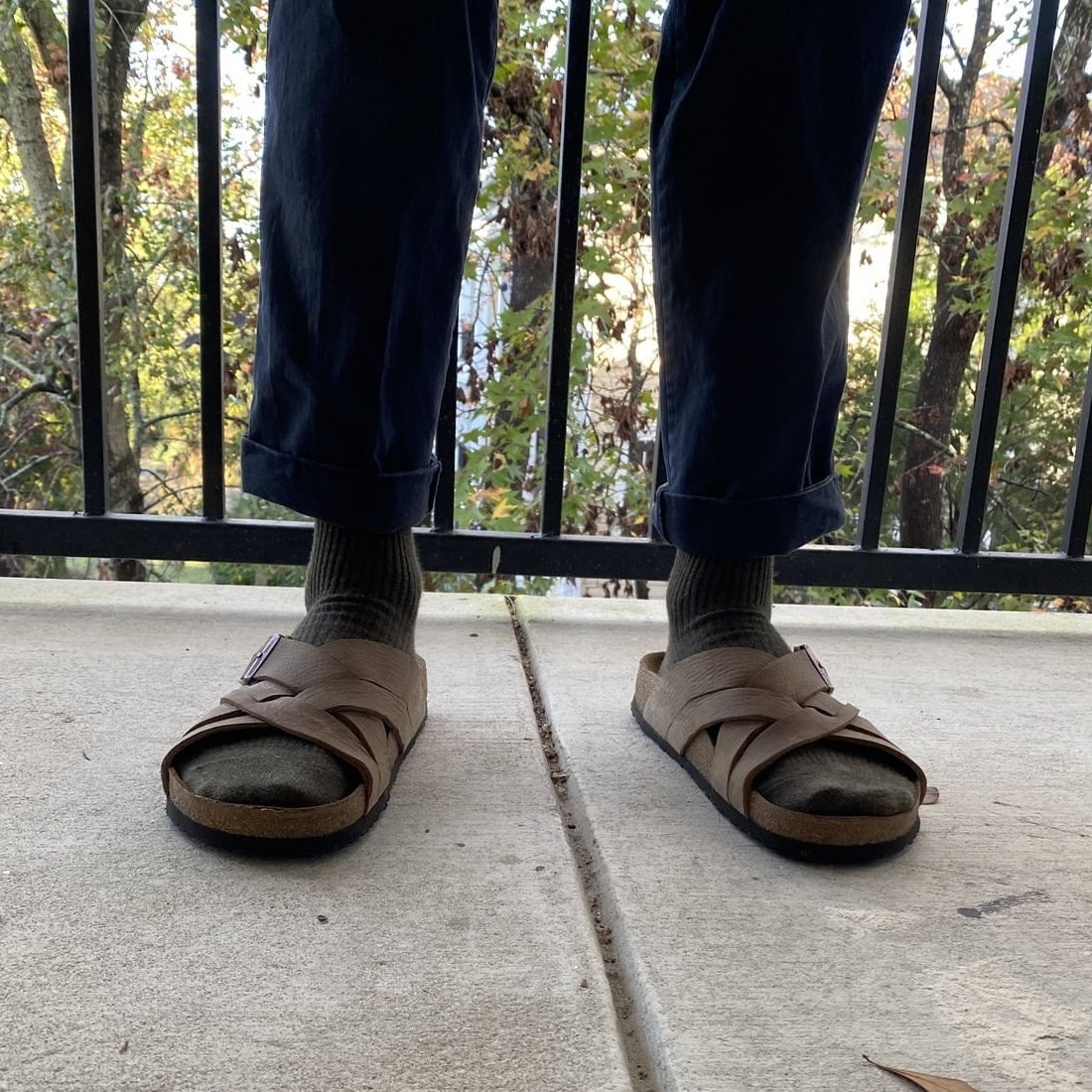Paaduks Hiver Mud Dark Brown Men Sandals | Sepia Stories