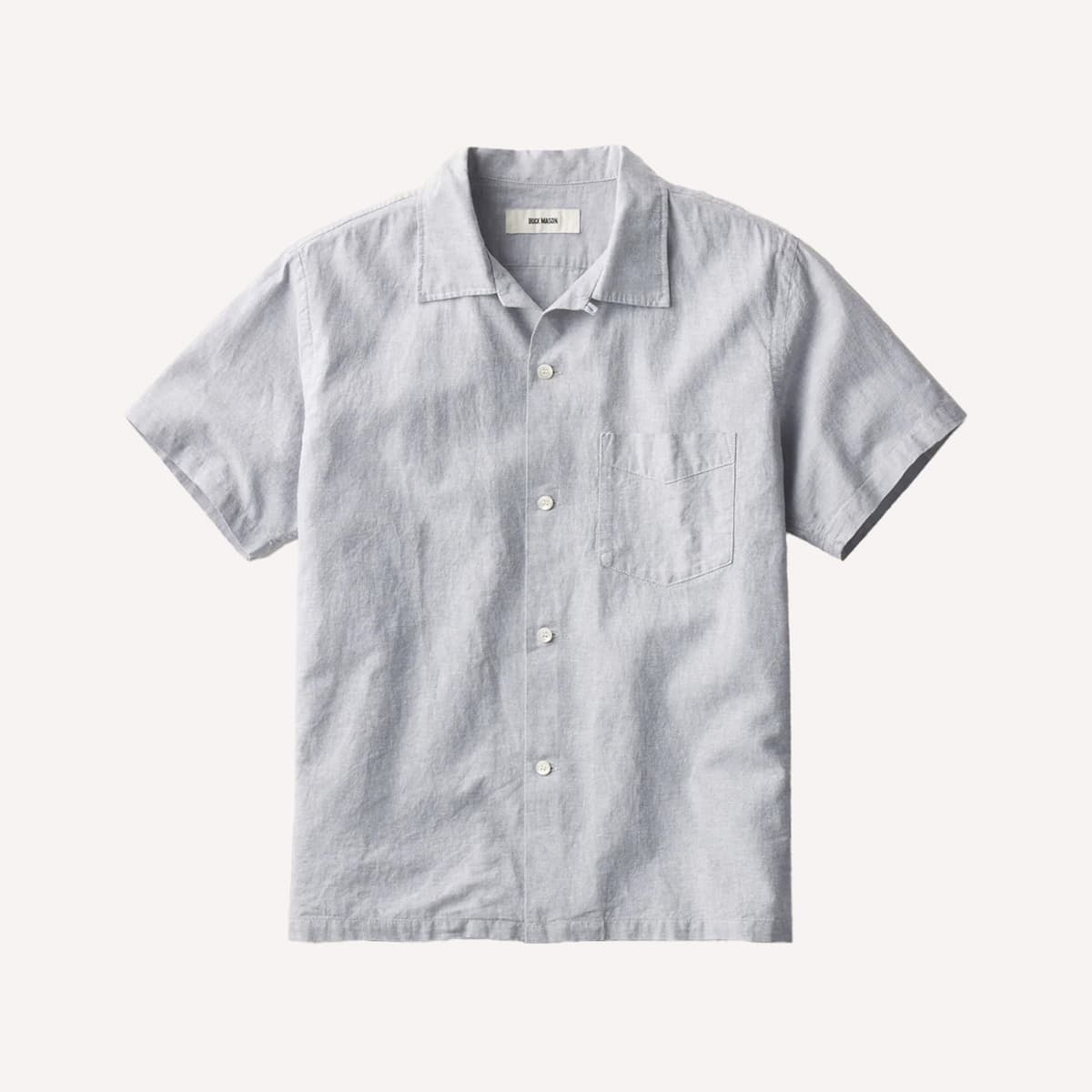 Buy Iconic Textured Resort Shirt with Short Sleeves and Camp