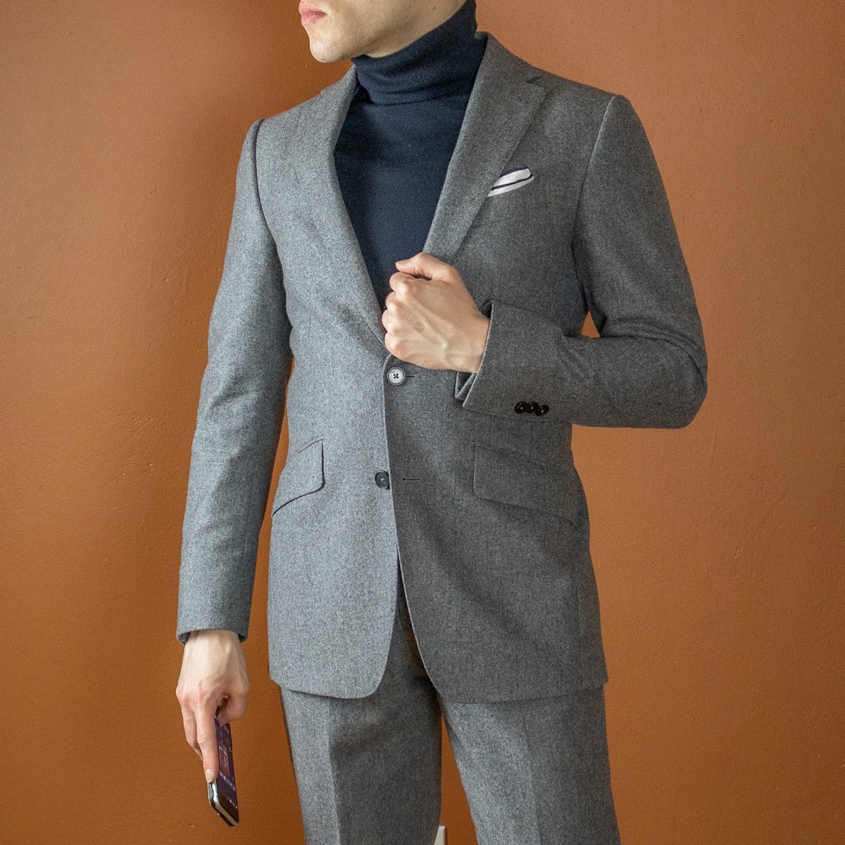 How to Wear a Turtleneck With a Suit, According to Menswear Experts
