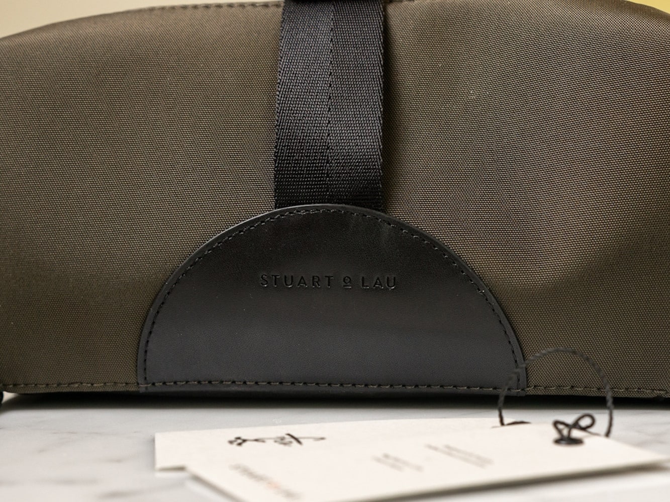 Stuart and Lau Dopp Kit Brand Name Engraving