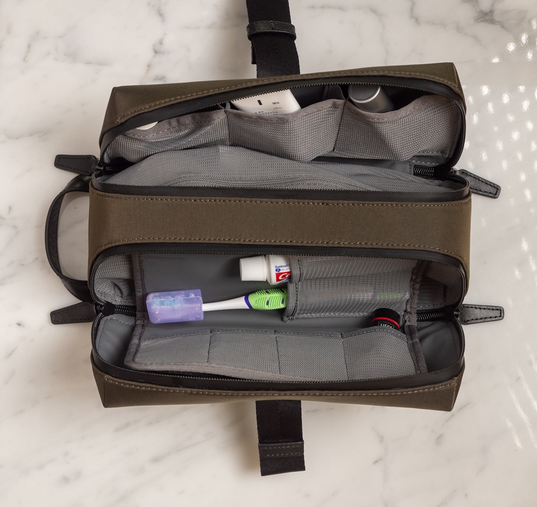 Stuart and Lau Dopp Kit Storage